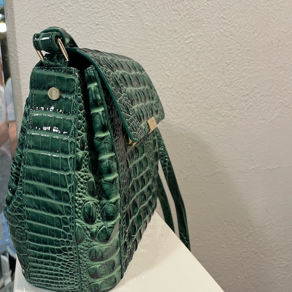Brahmin Emerald Crocodile Embossed Bag - Picture 5 of 12